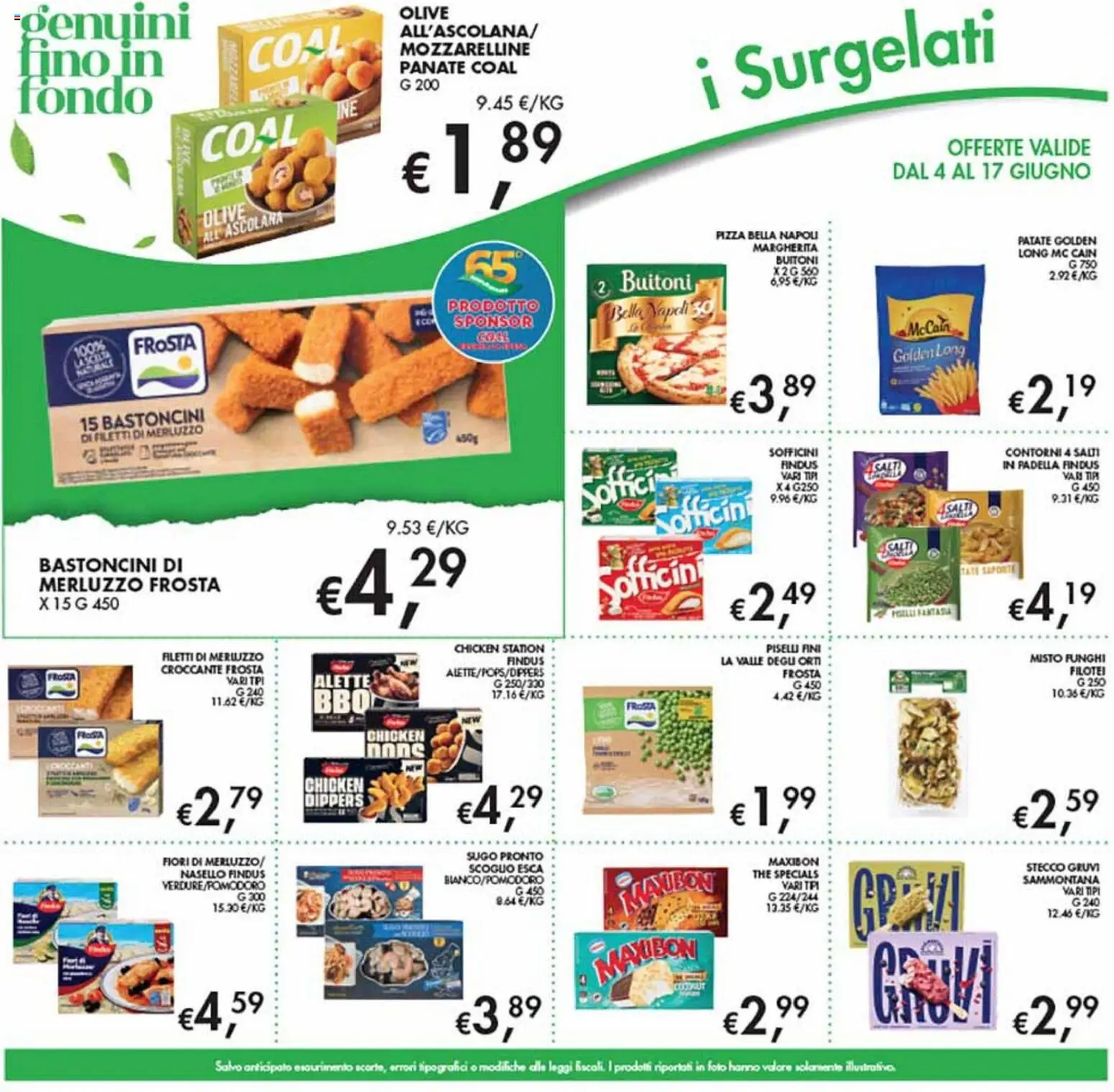 Volantino Coal del 04.06.2026 | Pagina: 13 | Prodotti: Patate, Funghi, The, Sugo