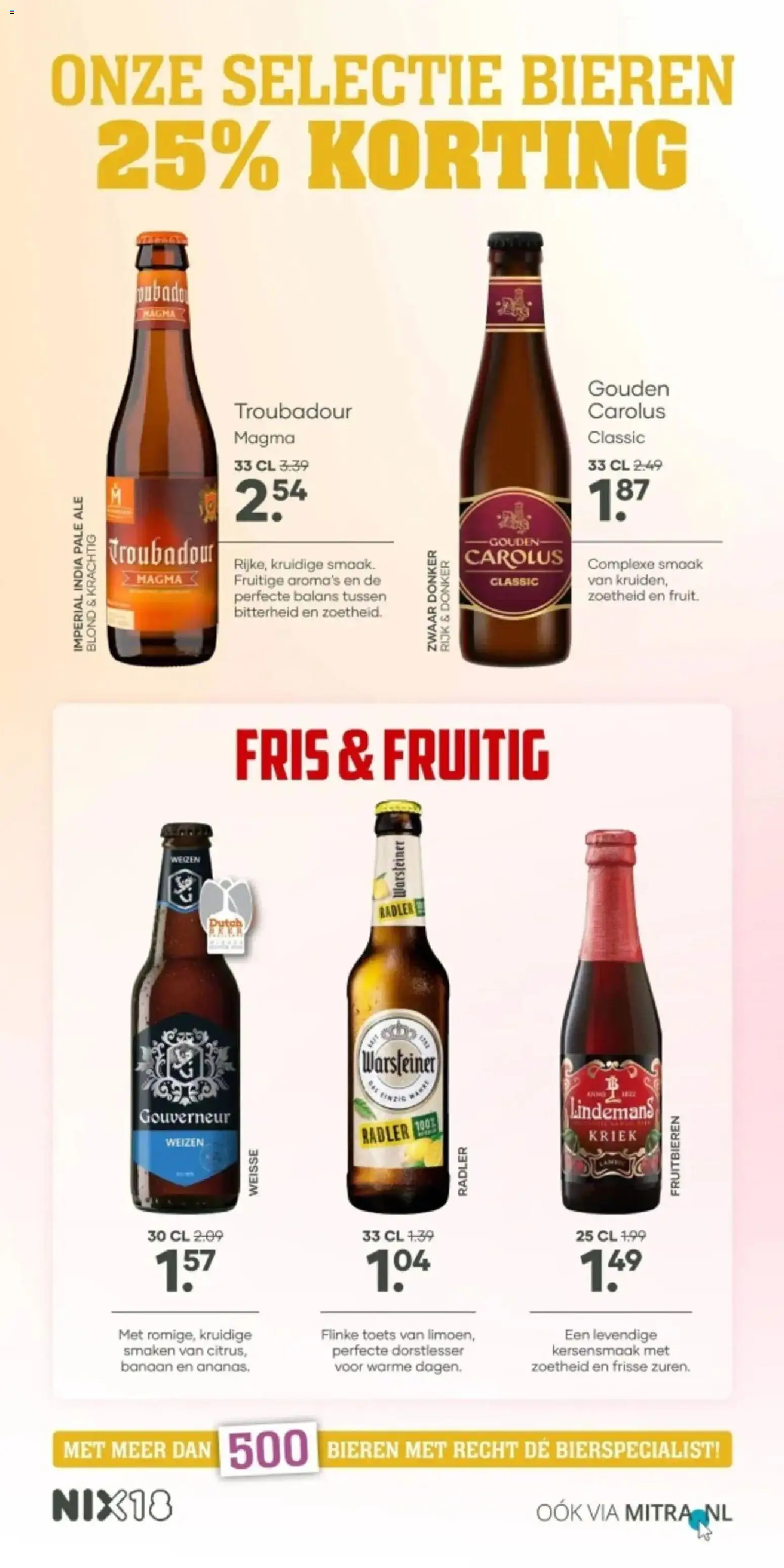 Mitra folder vanaf 24-08-2026 || NIEUWE | Pagina: 14 | Producten: Radler, Banaan