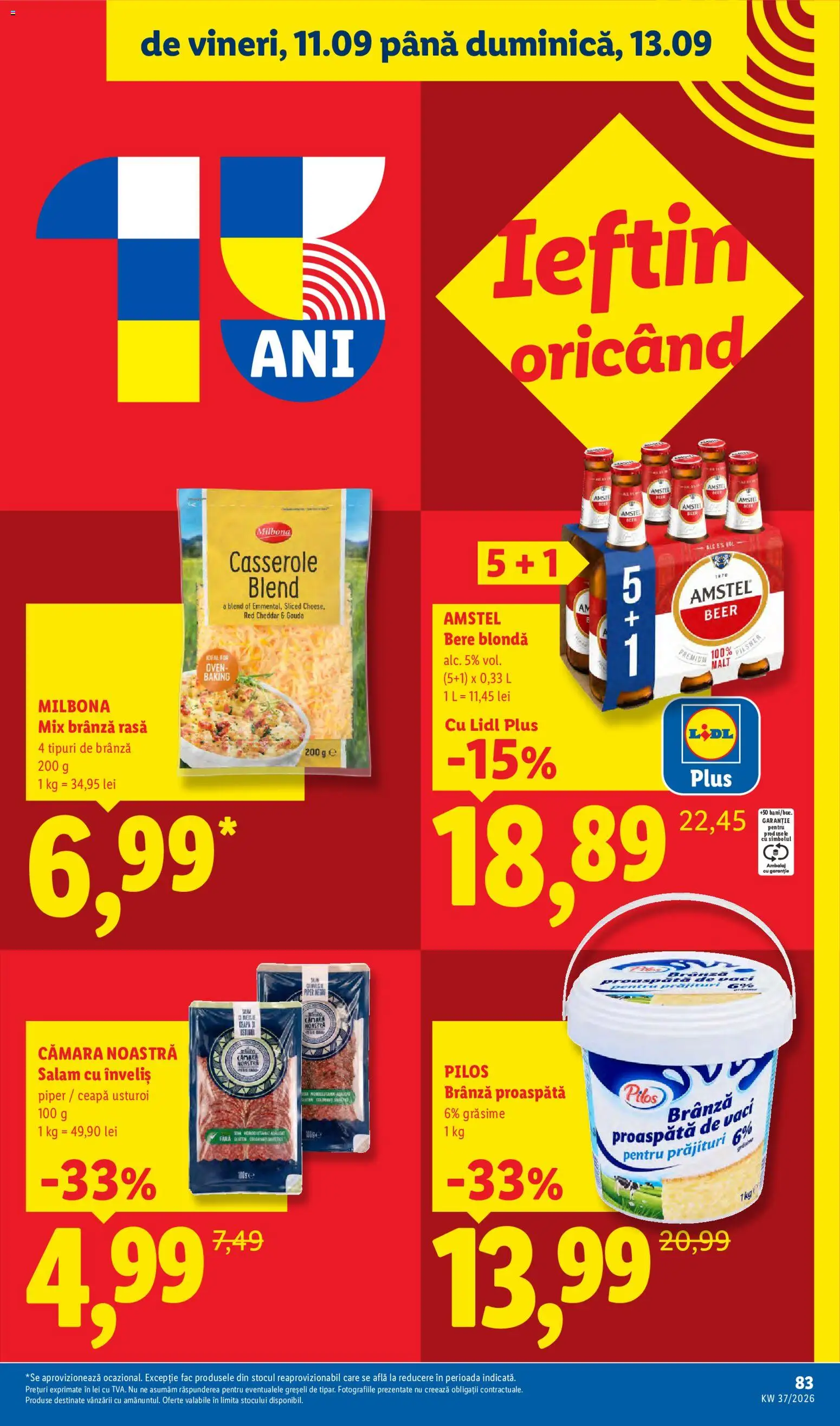 Noul catalog Lidl – valabil de la 07.09.2026 | Pagină: 83