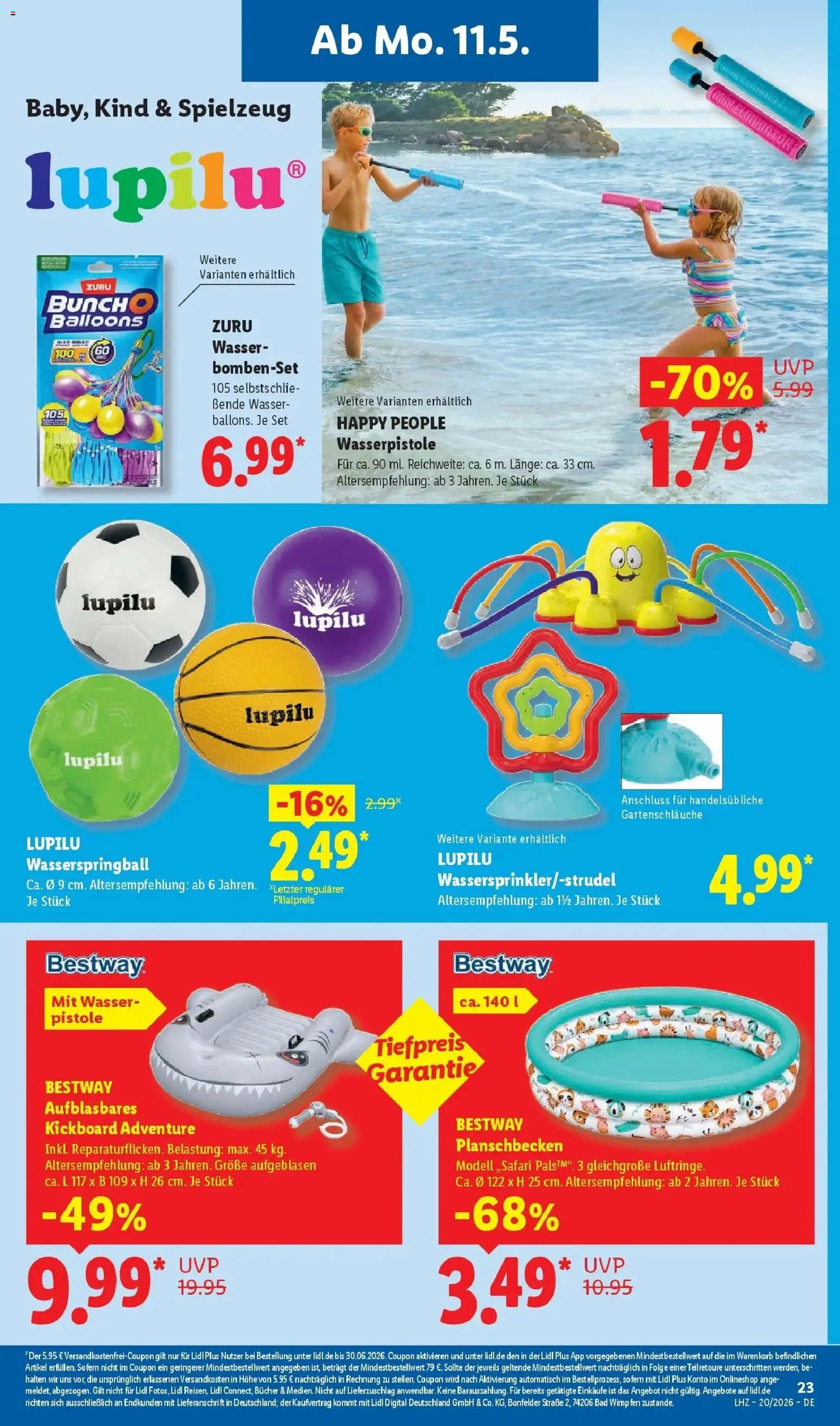 Lidl Prospekt Wahlstedt – gültig ab 11.05.2026 | Seite: 41 | Produkte: Bad, Wasser