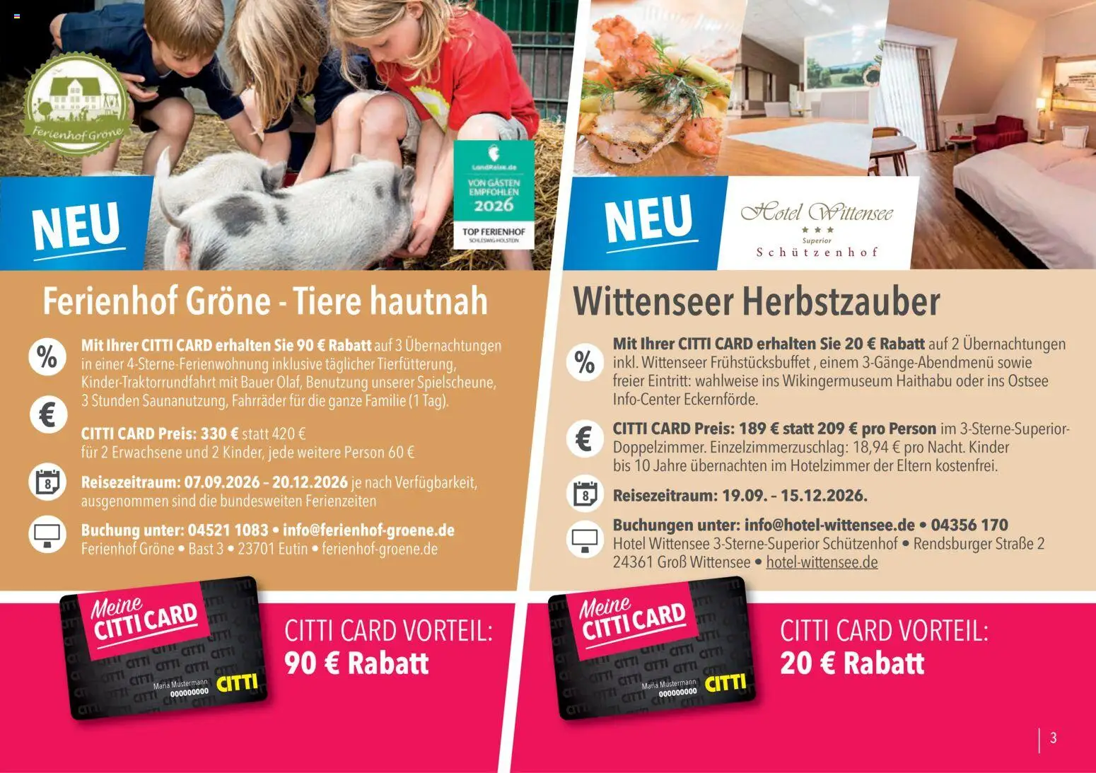CITTI Markt Vorteilsheft – gültig ab 20.07.2026 | Seite: 3 | Produkte: Top