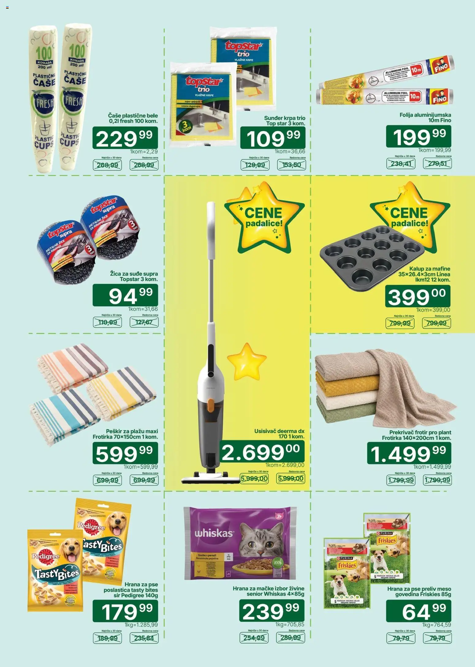 Univerexport katalog - važi od 03.08.2026 | Strana: 31 | Proizvode: Pedigree, Usisivač, Meso, Sir