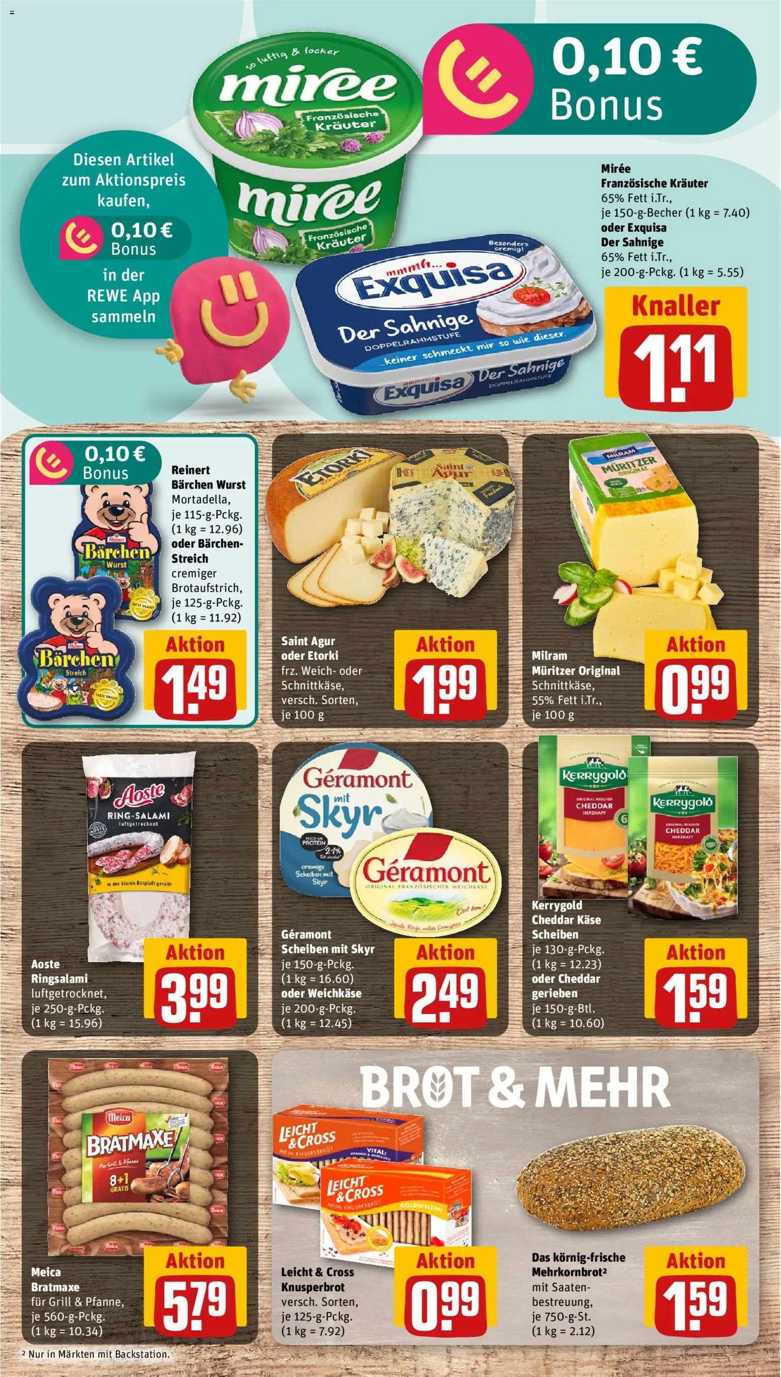 Rewe Prospekt – gültig ab 17.08.2026 | Seite: 11 | Produkte: Grill, Käse, Milram, Wurst