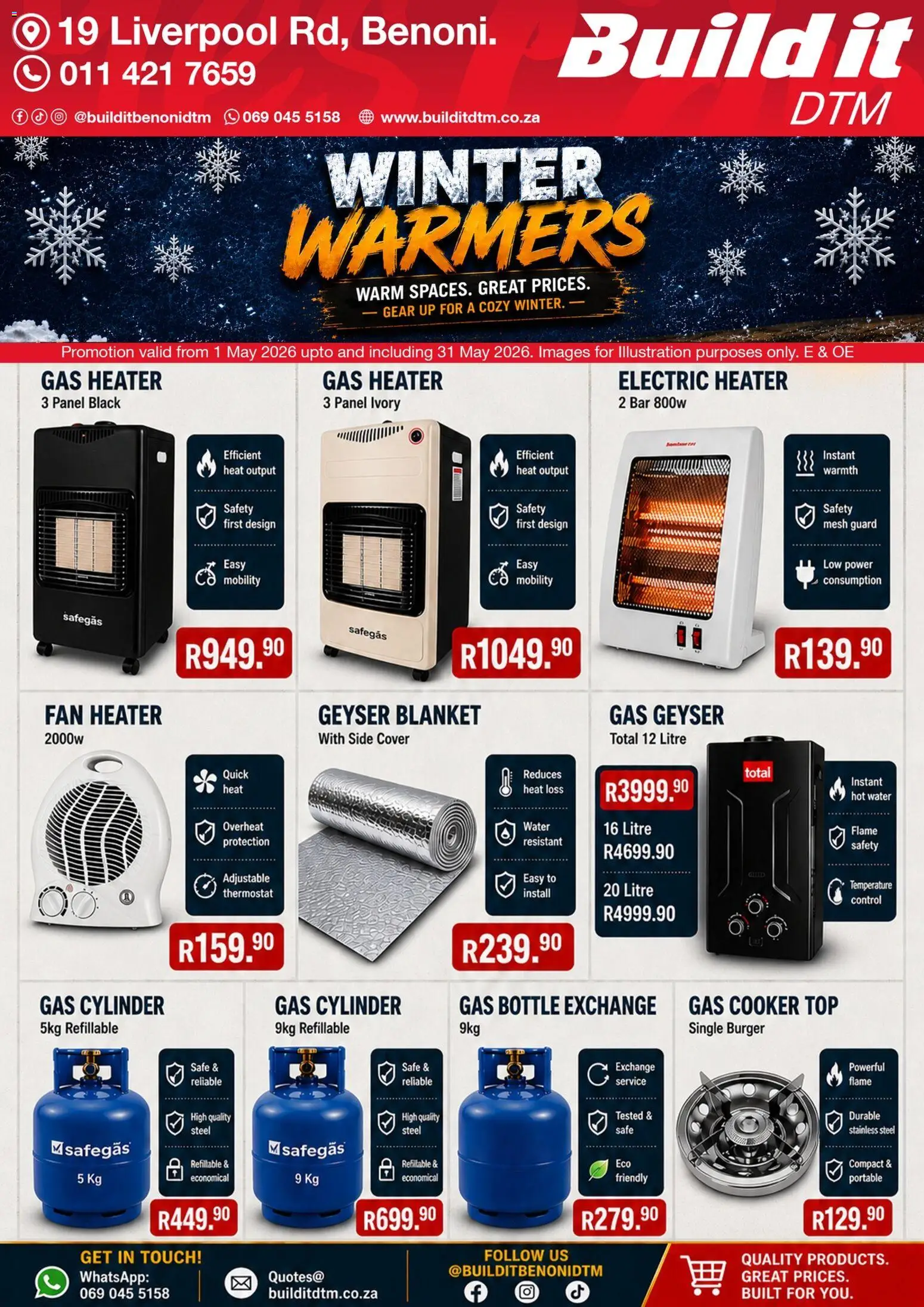New Build It catalogue – valid from 01.05.2026 | Page: 1
