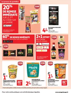 Auchan  Barbecue, promos hypers - Voorbeeld van een folder van Auchan, geldig van 30/06/2026 | Pagina: 32 | Producten: Pizza, Sushi, La