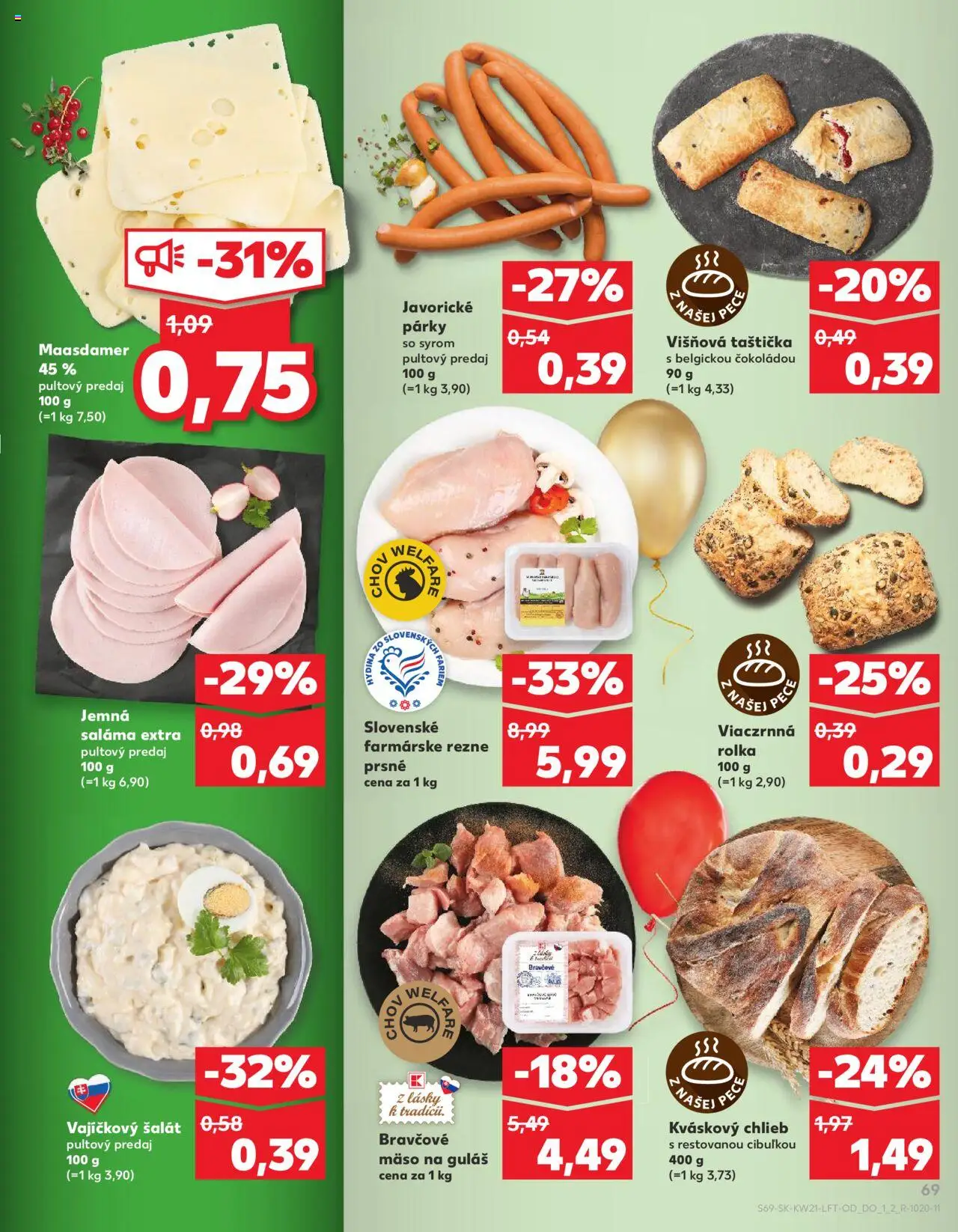 Nové Kaufland akcie – leták je platný od 22.05.2025 | Strana: 69