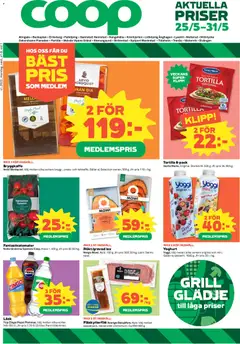 Coop erbjudanden - Förhandsvisning av reklamblad från butik Coop aktuell från 25.05.2026