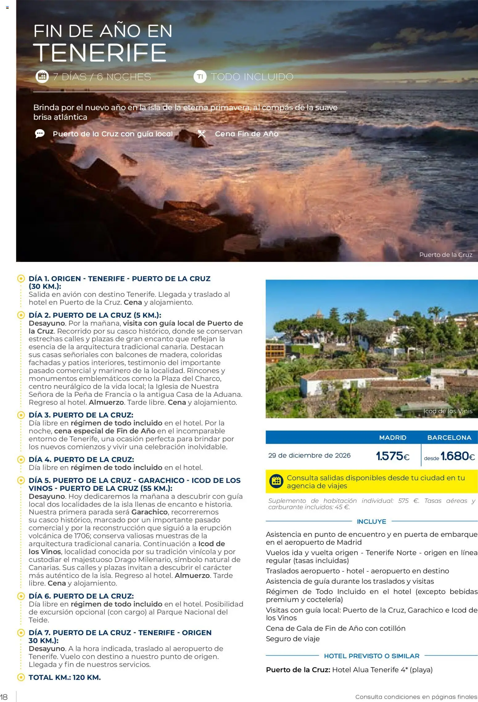 Viajes El Corte Inglés Club de Vacaciones otoño primavera │ válido desde el 01/09/2026 | Página: 18