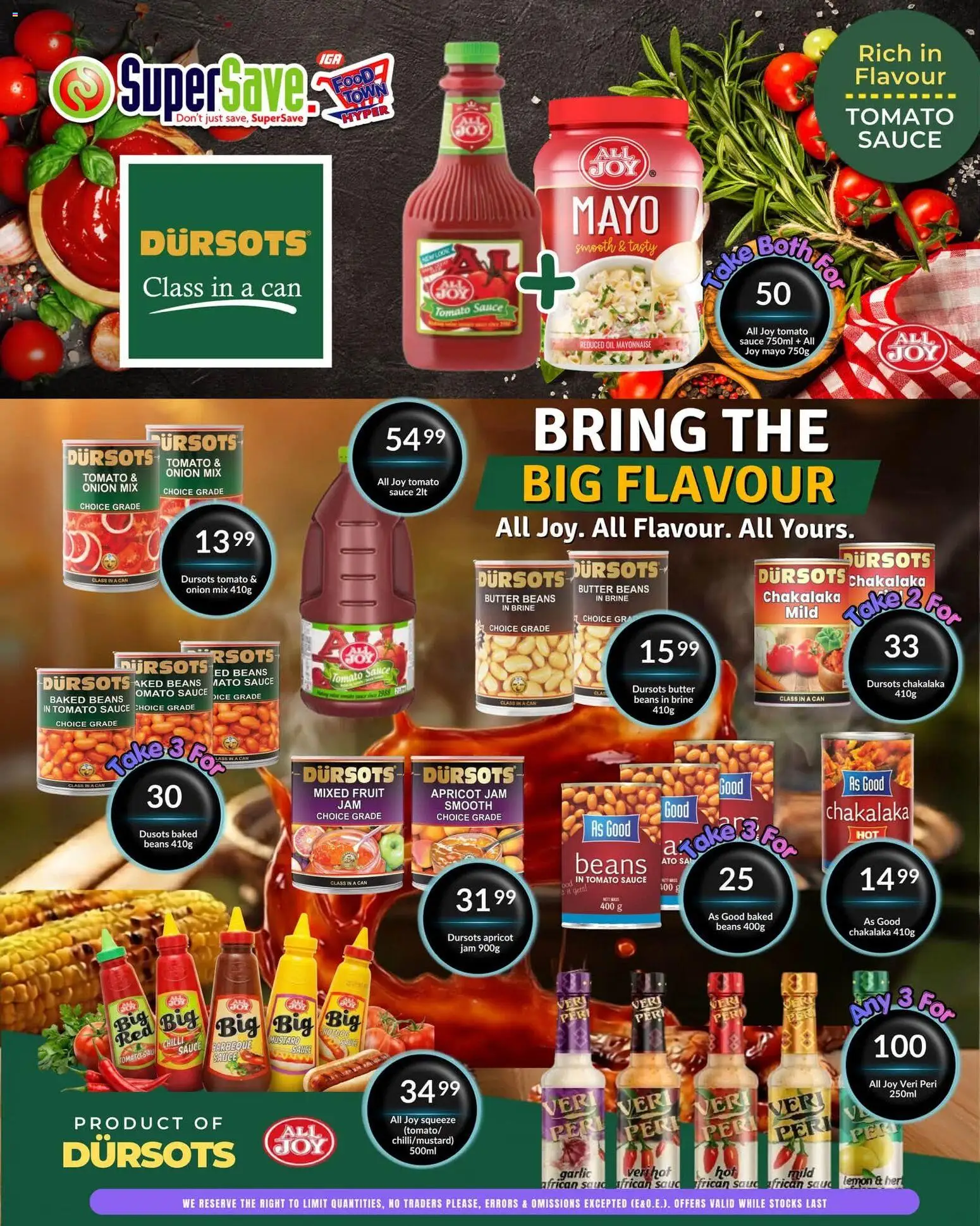 New Super Save catalogue – valid from 18/07/2026 | Page: 26 | Products: Beans, Oil, Mayonnaise, Onion