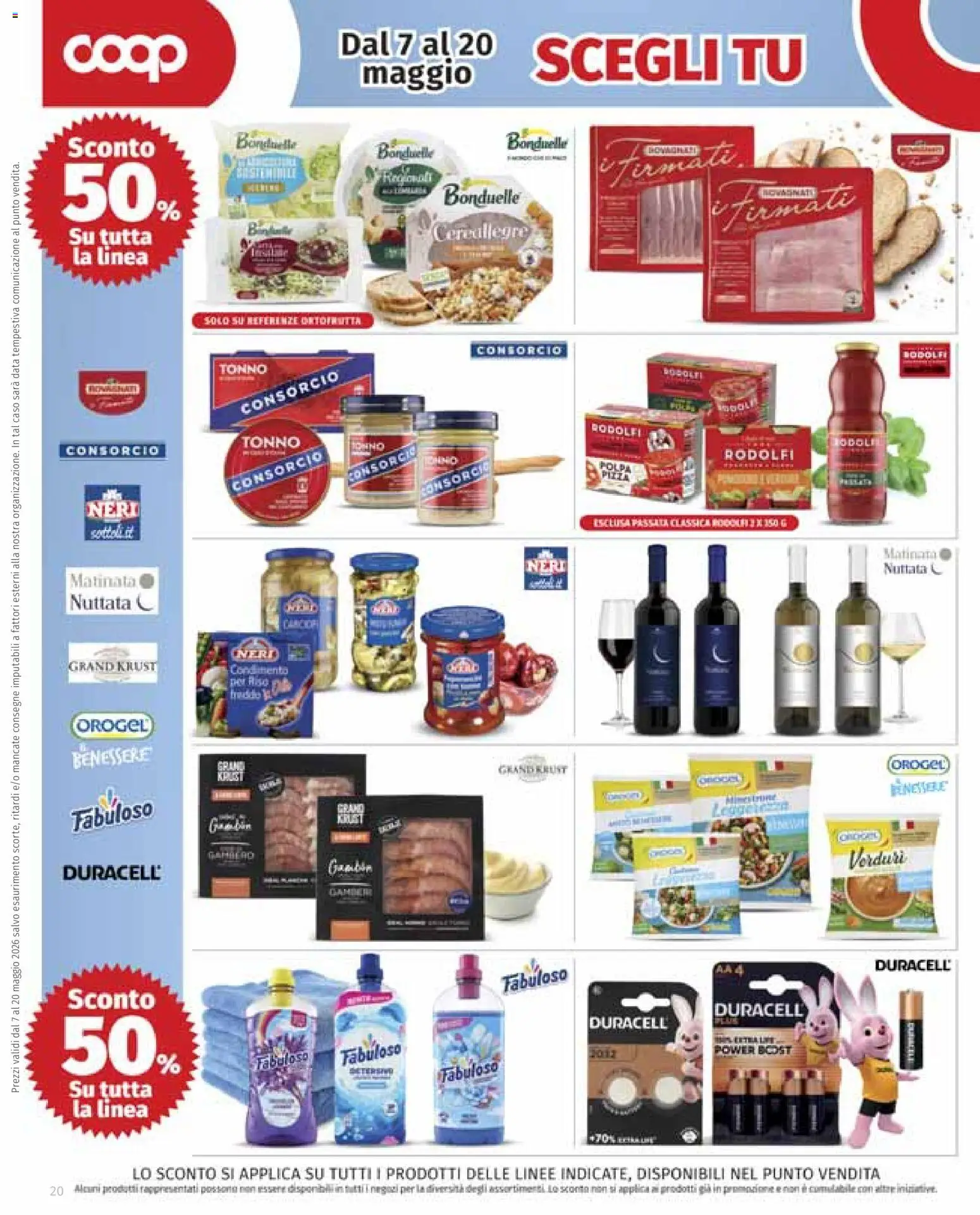 Volantino COOP del 30.04.2026 | Pagina: 20 | Prodotti: Riso, Data, Tonno