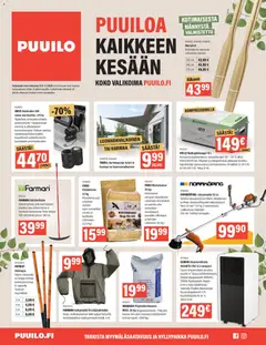 Puuilo-mainoslehti voimassa 22.06.2026 alkaen