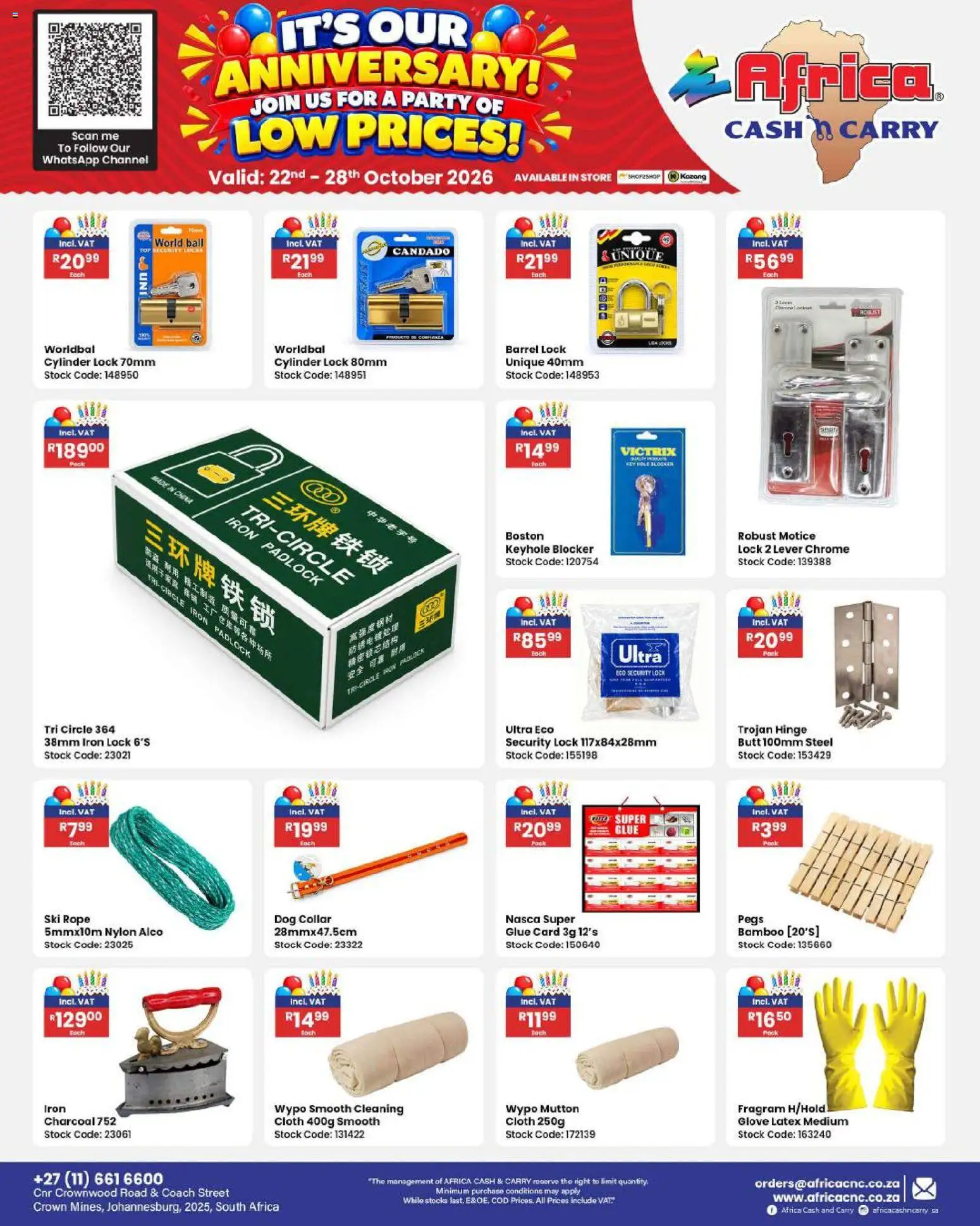 New Africa Cash & Carry catalogue – valid from 22/10/2026 | Page: 38