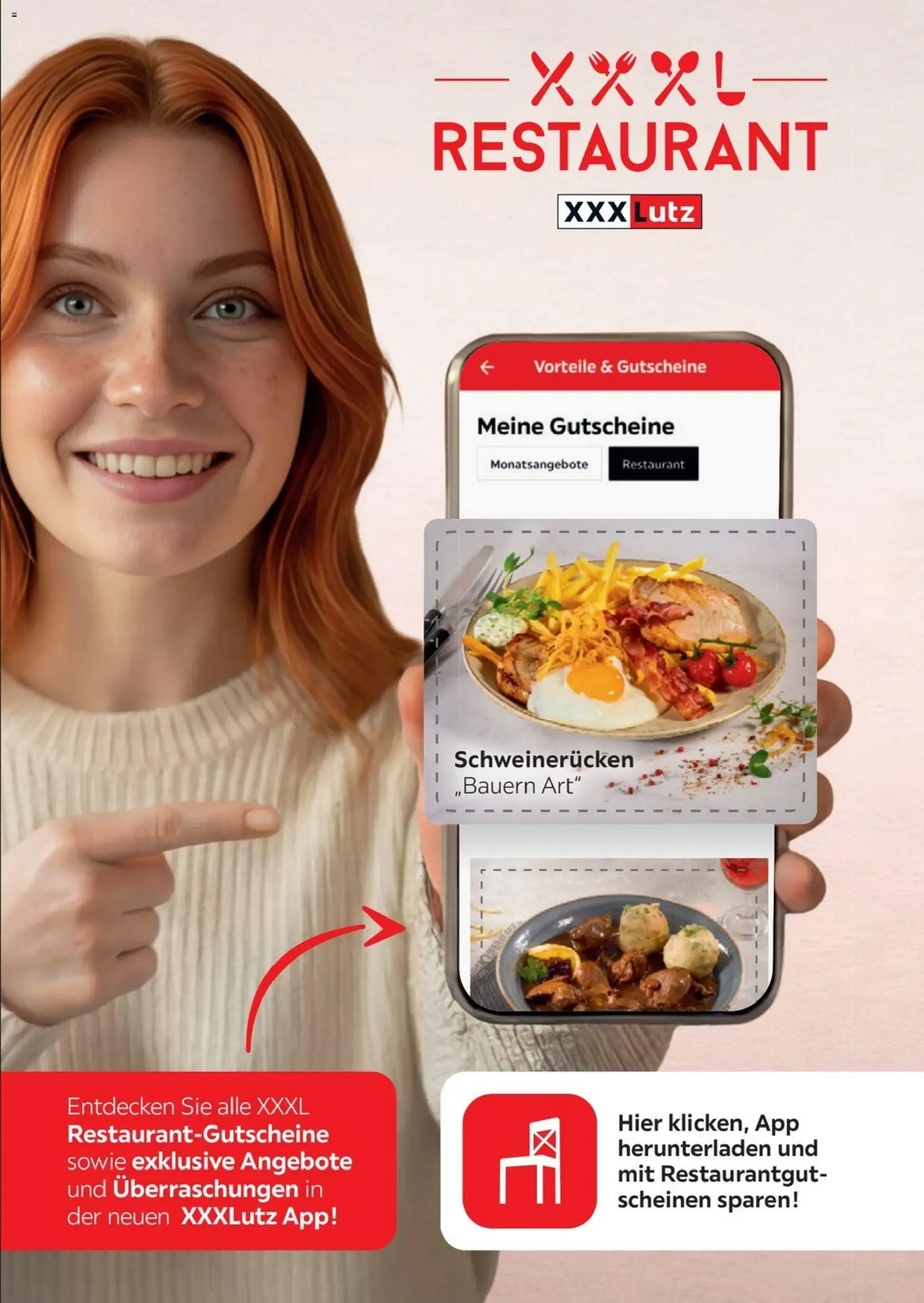 XXXLutz Freundschaftskartenjournal – gültig ab 01.08.2026 | Seite: 38 | Produkte: Schweinerucken