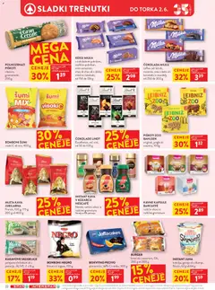 Spar katalog akcije – veljaven od 27.05.2026 | Stran: 33 | Izdelki: Keksi, Instant kava, Cokolada, Piskoti