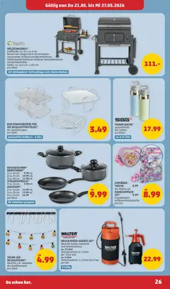 Penny Markt Flugblatt ab 21.05.2026 gültig | Seite: 26 | Produkte: Tasche, Thermometer