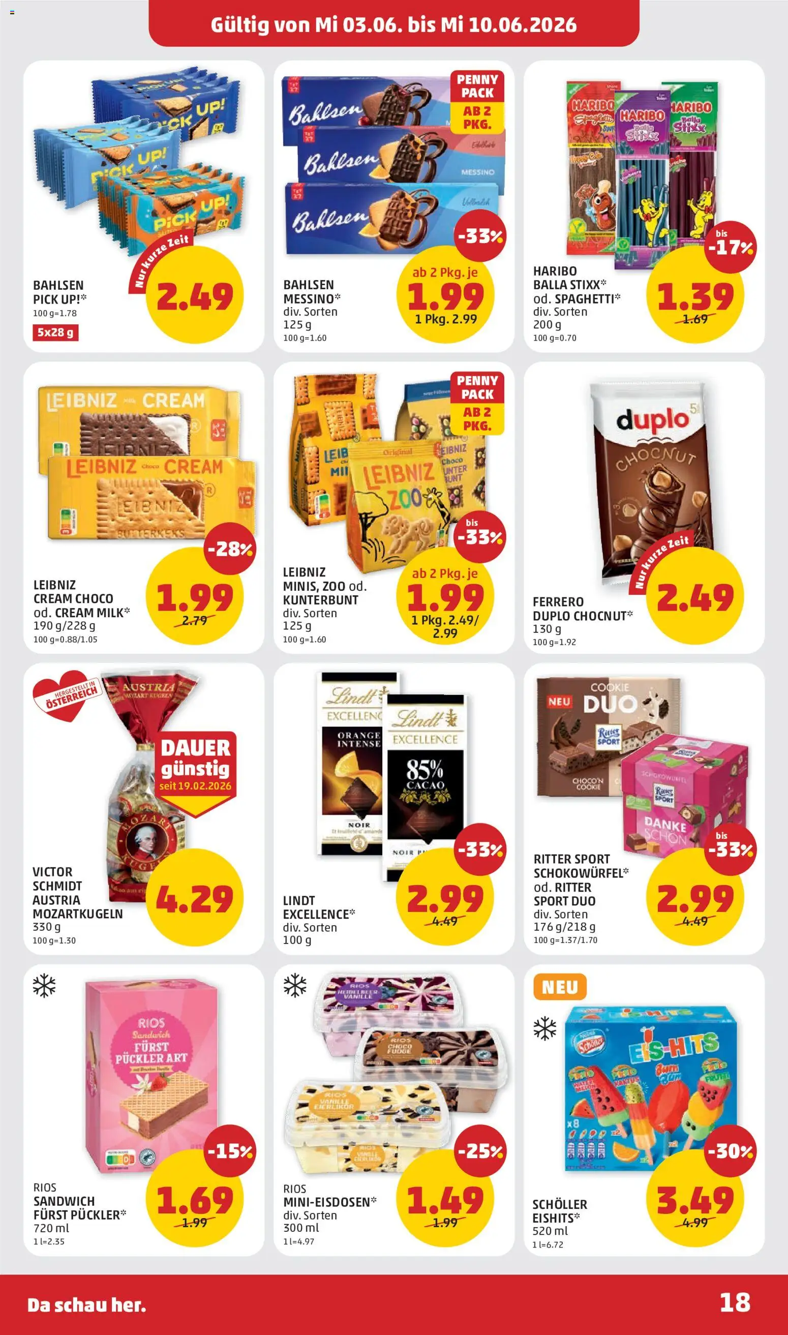 Penny Markt - Flugblatt gültig ab 03.06.2026 | Seite: 18 | Produkte: Hajdina liszt