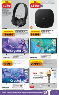 SAMSUNG UE32H5002FKXXH HD SMART LED TV*, 1366x768, 10 W, Tizen, Q-Symphony technológia - amely érvényes a következő dátumtól: 2026.10.08. | Oldal: 5