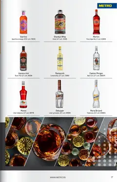 Metro katalog Horeca - pregled Metro kataloga - važi od 01.07.2026 | Strana: 17 | Proizvode: Liker, Monini