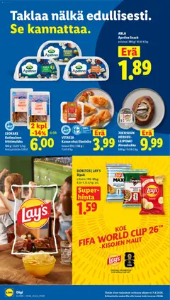 Lidl-mainoslehti voimassa 11.06.2026 alkaen | Sivu: 12