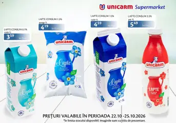 Ofertele Unicarm valabile de la 22.10.2026