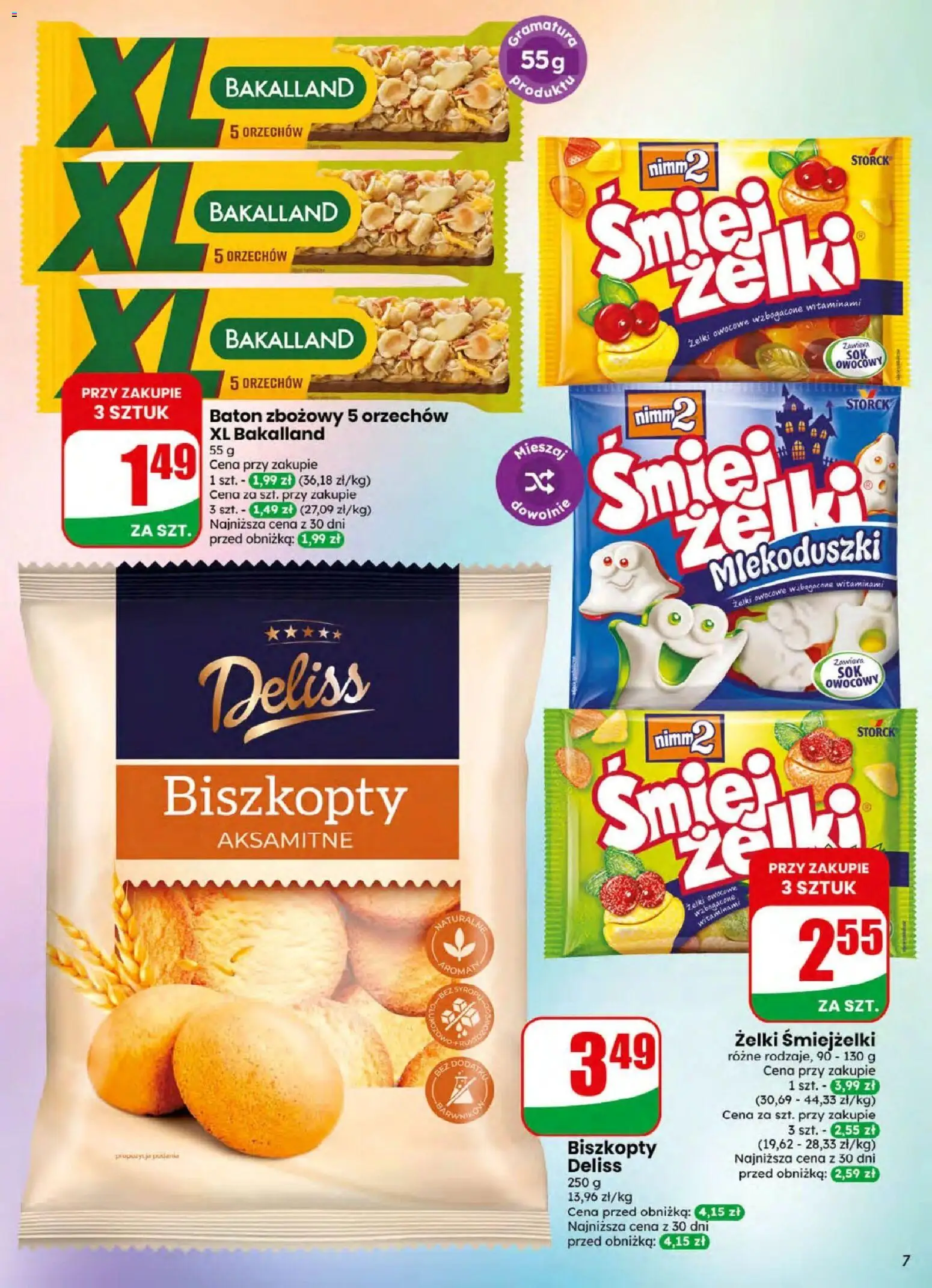 Dino gazetka od 05.08.2026 | Strona: 7 | Produkty: Syrop, Baton, Żelki