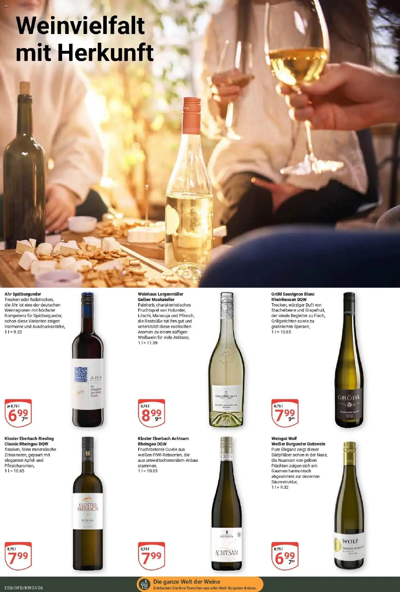 Globus Prospekt Eschborn – gültig ab 07.09.2026 | Seite: 20 | Produkte: Weißwein, Duft, Äpfel