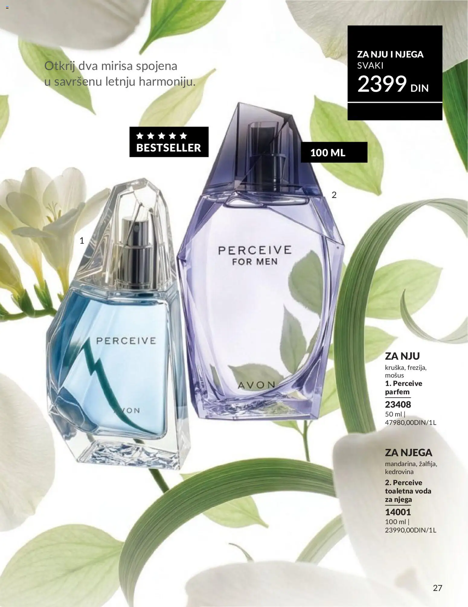 AVON katalog - važi od 01.06.2026 | Strana: 27 | Proizvode: Parfem, Toaletna voda, Voda