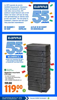 GAMMA folder - Voorbeeld van een folder van GAMMA, geldig van 11.05.2026 | Pagina: 14 | Producten: Sac de transport, Festék