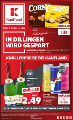 Kaufland Prospekt Dillingen An Der Donau ab 03.09.2026 gültig