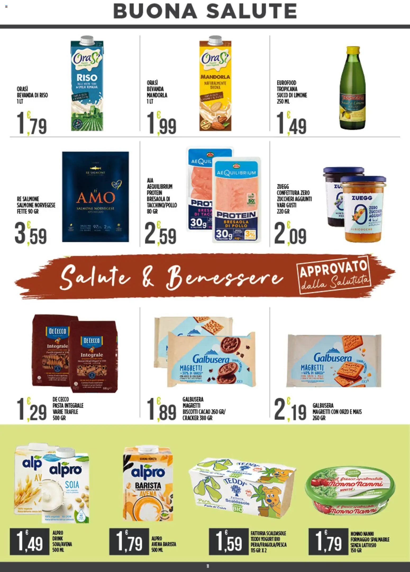 Volantino Euroesse del 20.04.2026 | Pagina: 11 | Prodotti: Pollo, Bresaola, Pasta, Mais
