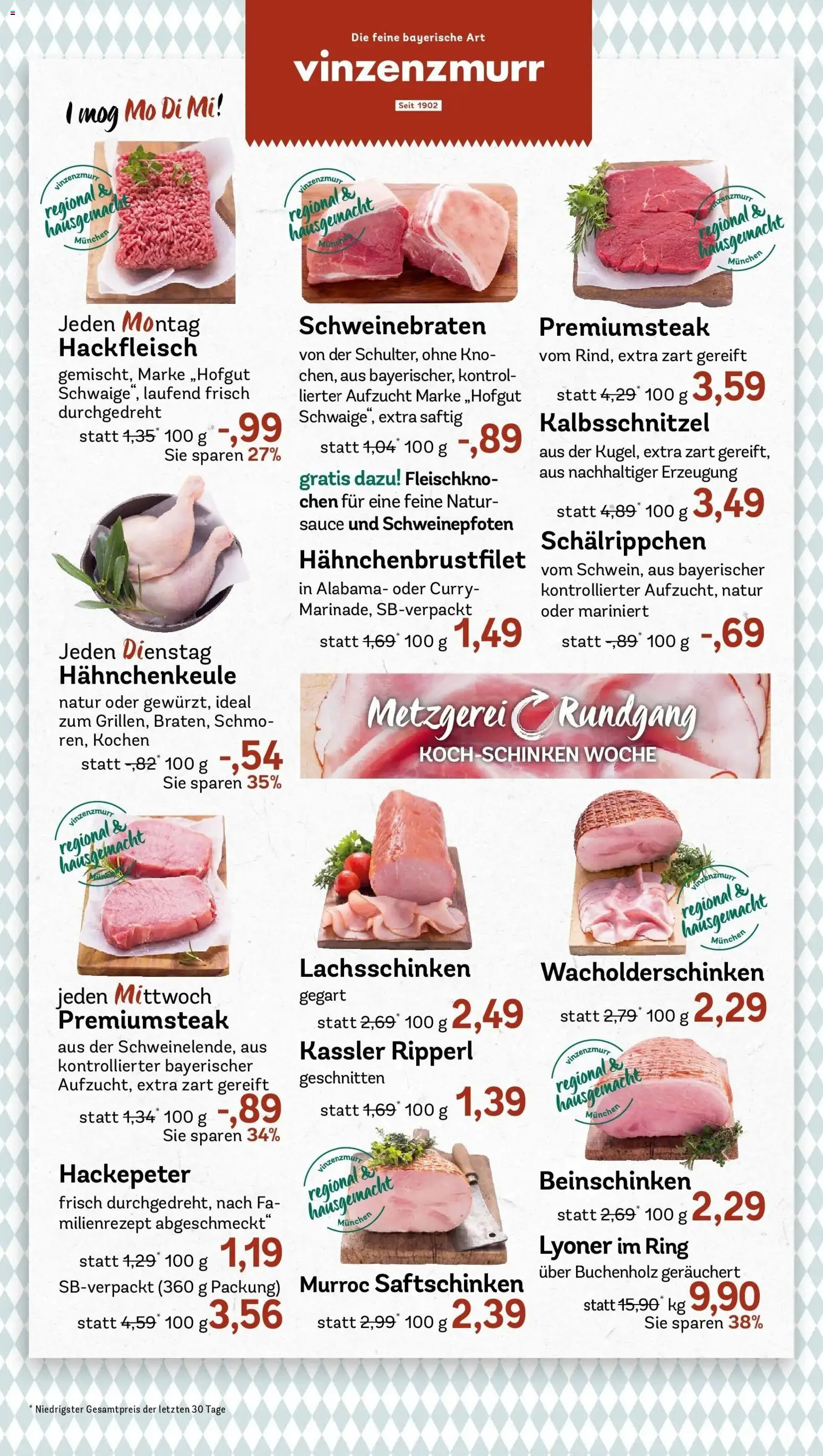Rewe Prospekt München – gültig ab 27.07.2026 | Seite: 6 | Produkte: Hackfleisch