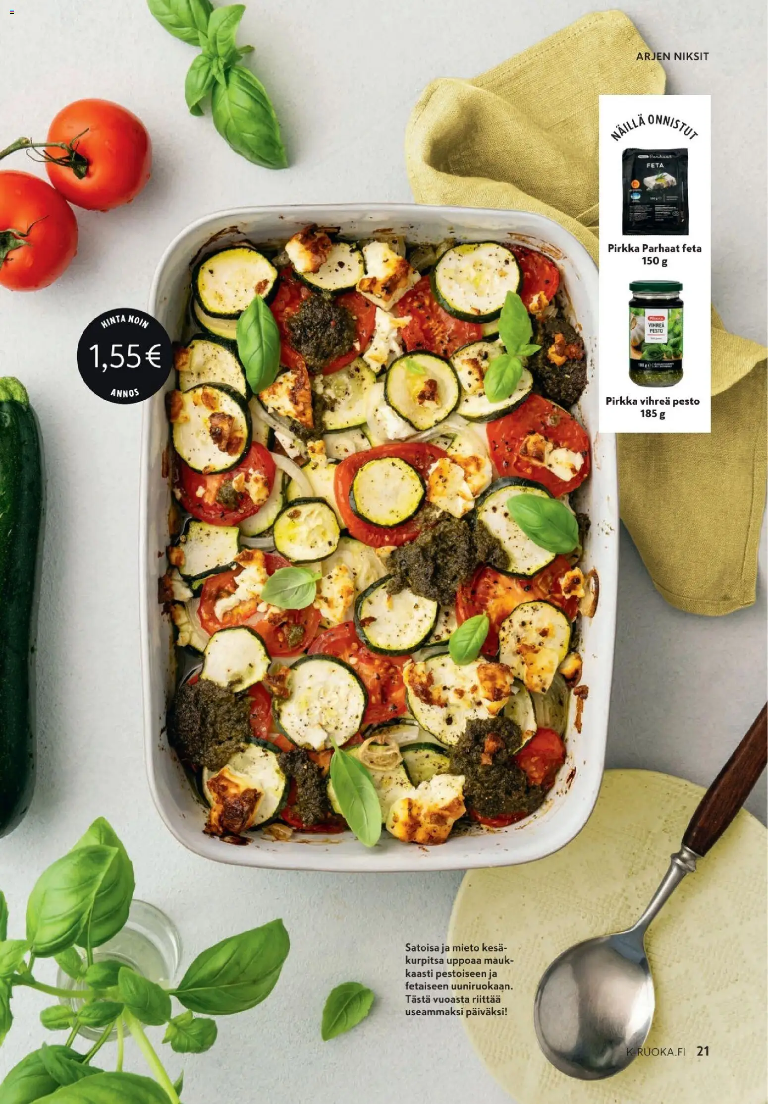 K-Citymarket tarjoukset - K-Ruoka – voimassa 10.06.2026 alkaen | Sivu: 21 | Tuotteet: Vihreä pesto, Pesto, Kurpitsa