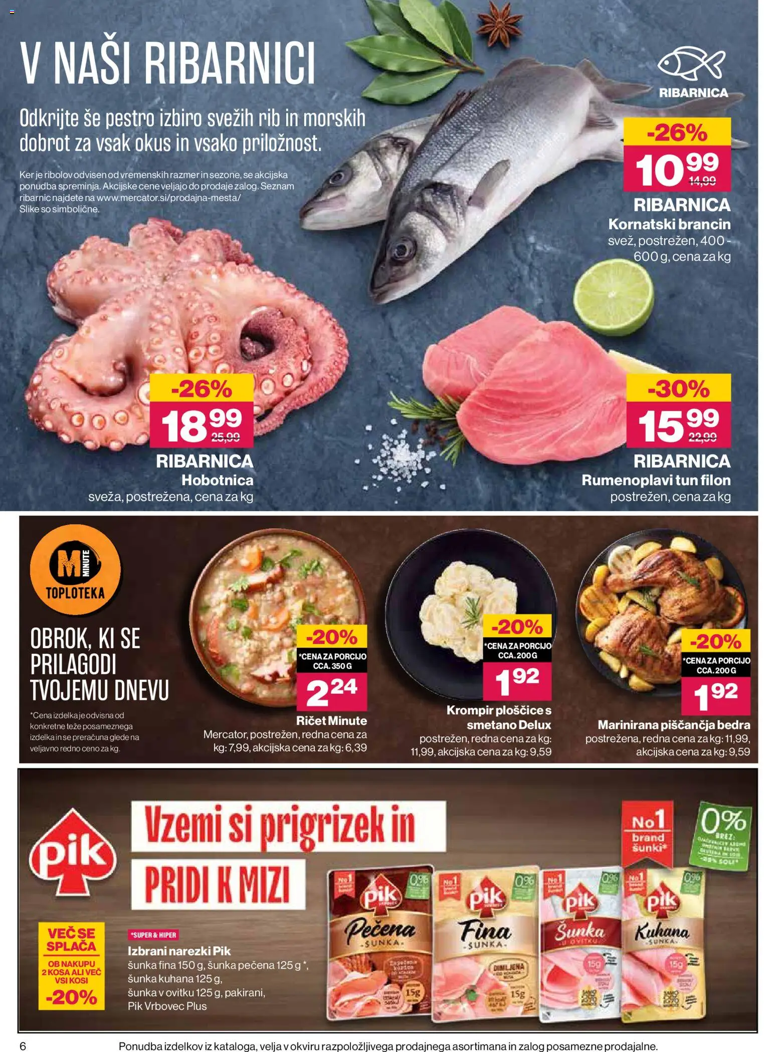 Novi Mercator katalog ponudbe – veljaven od 15.10.2026 | Stran: 6