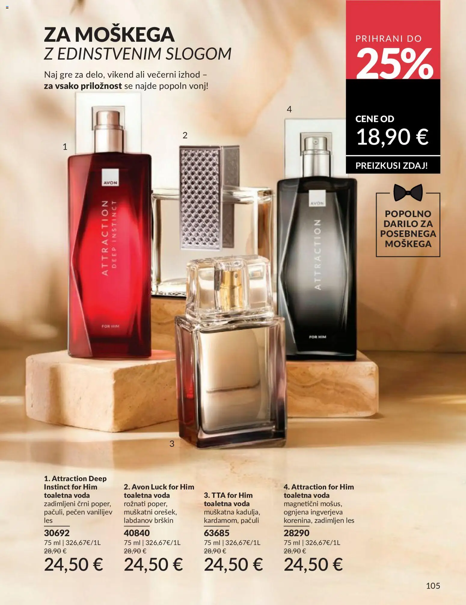 Novi Avon katalog ponudbe – veljaven od 01.06.2026 | Stran: 105 | Izdelki: Voda, Toaletna voda