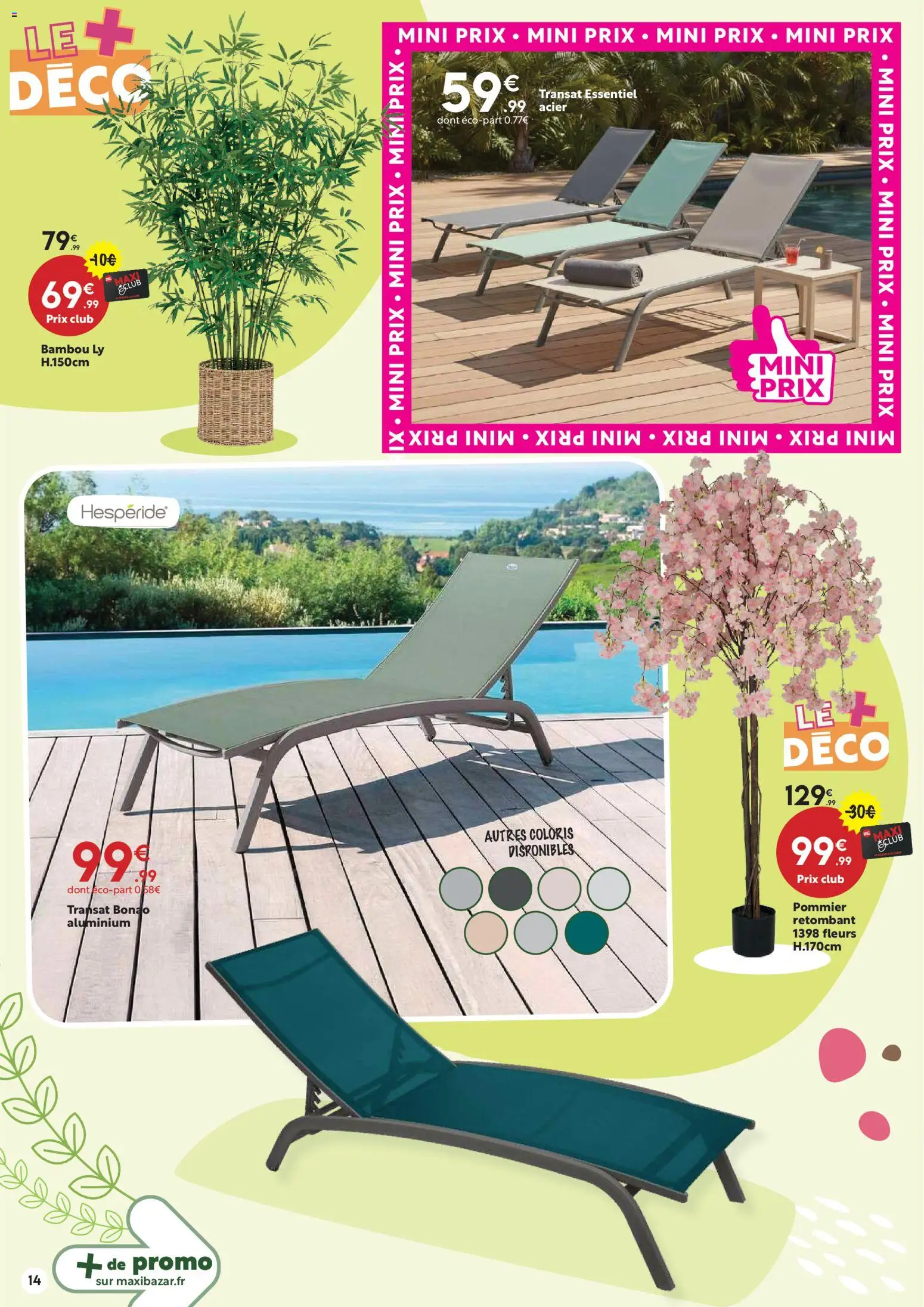 {H1} | Page: 14 | Produits: Transat
