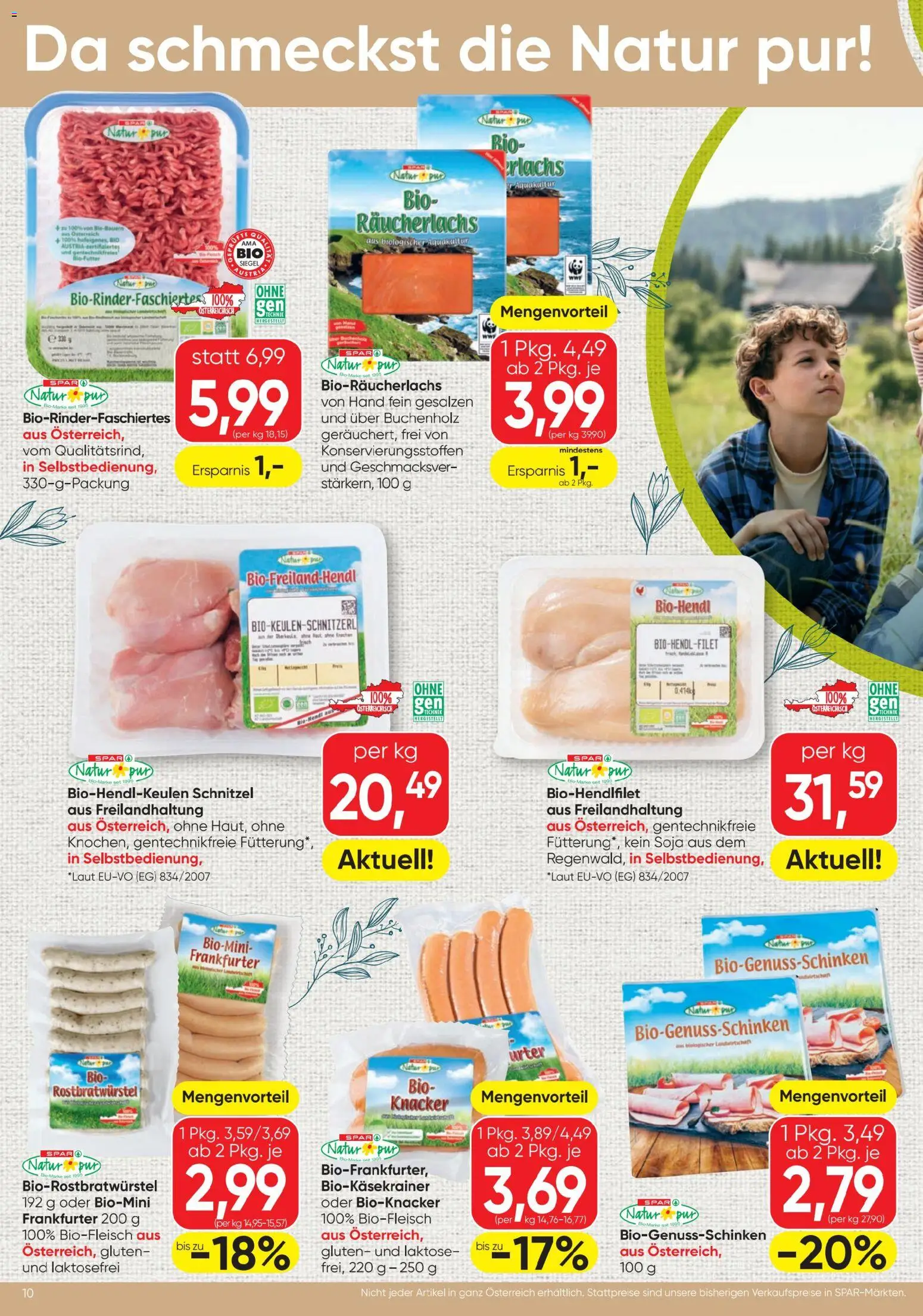 Spar - Flugblatt gültig ab 16.07.2026 | Seite: 10