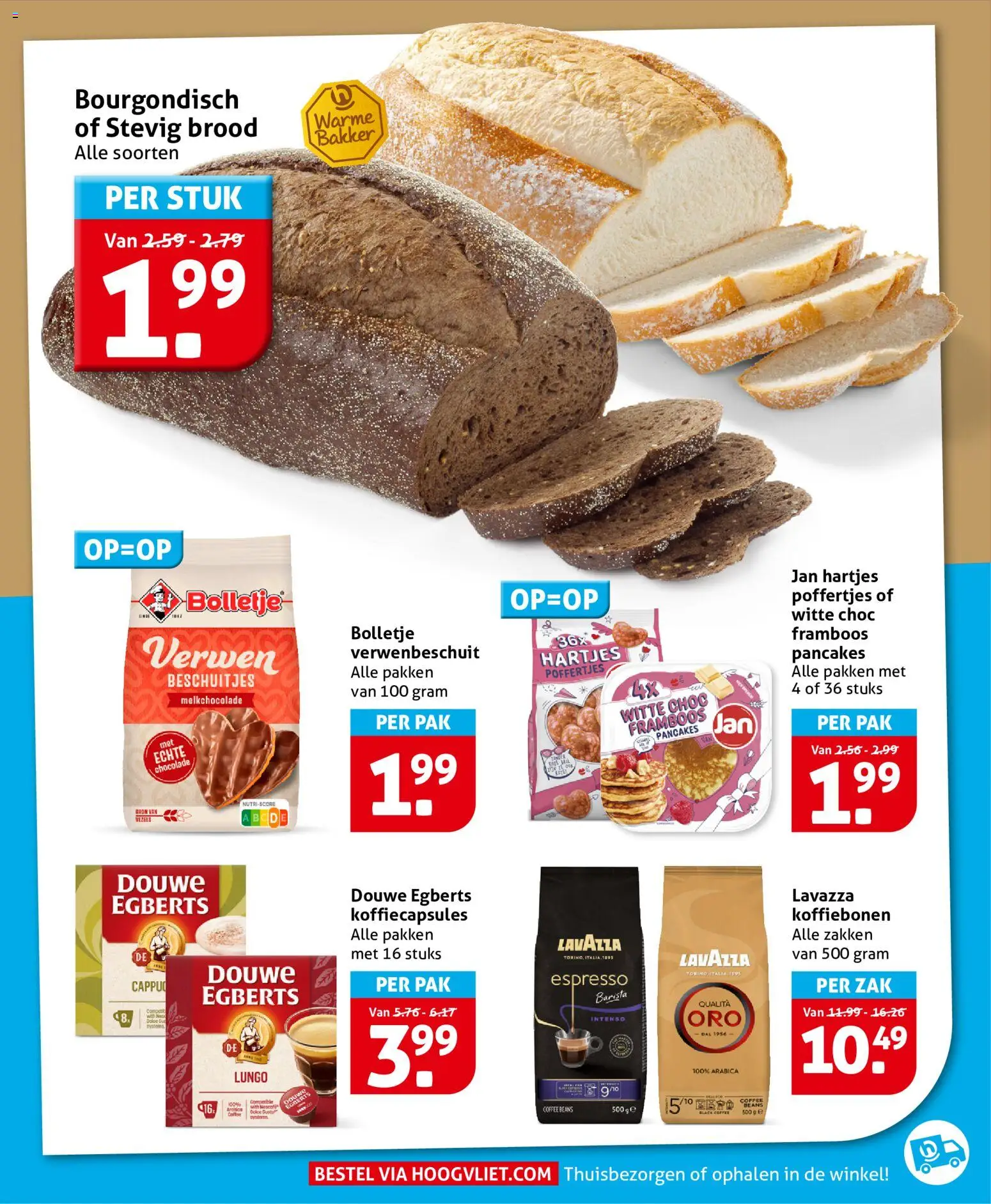 {H1} | Pagina: 17 | Producten: Brood, Chocolade, Koffiecapsules, Lavazza