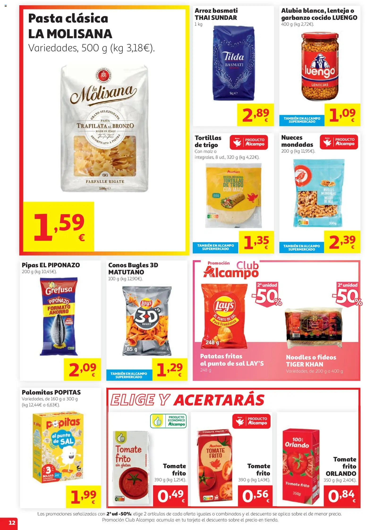 Alcampo HG Unico │ válido desde el 10/09/2026 | Página: 12