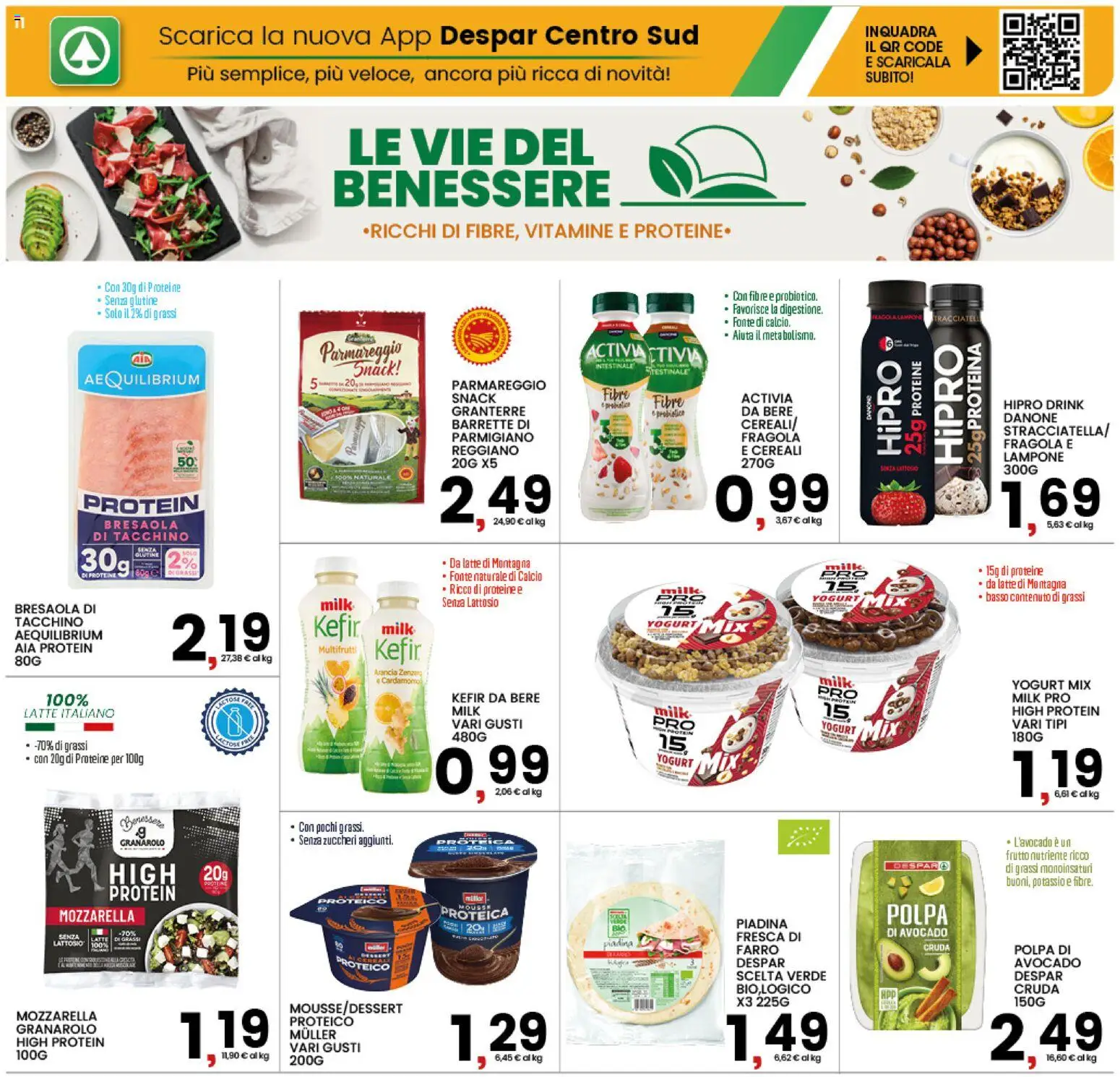 Volantino Interspar del 20/08/2026 | Pagina: 11 | Prodotti: Tacchino, Mozzarella, Mouse, Basso