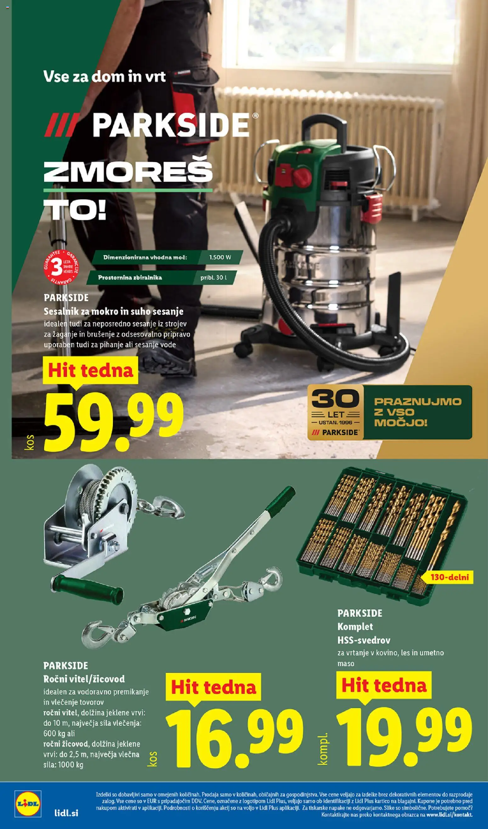 Novi Lidl katalog ponudbe – veljaven od 13.08.2026 | Stran: 24 | Izdelki: Sesalnik