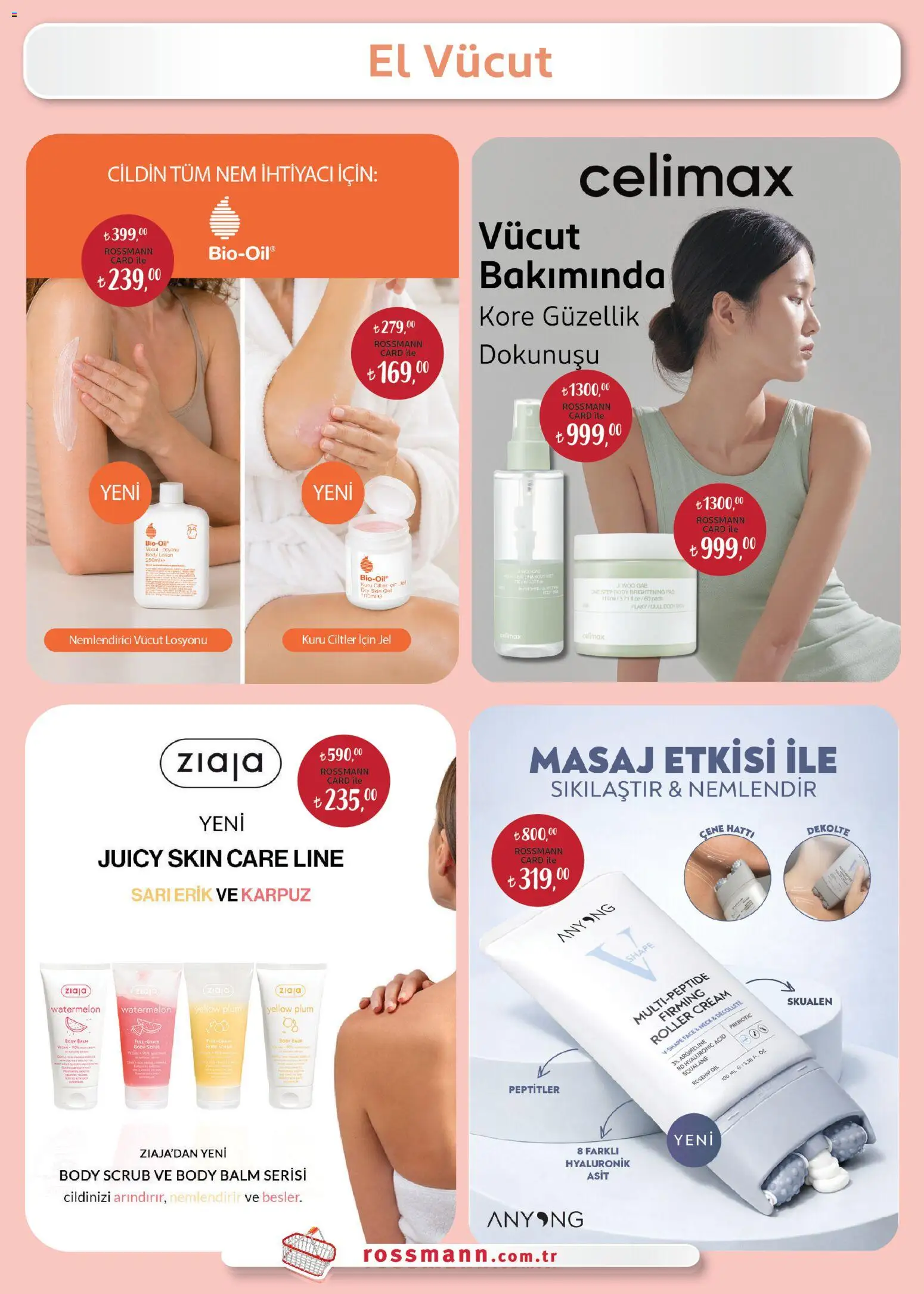 Rossmann - Temmuz Kişisel Bakım Kataloğu - 01 Temmuz 2026 tarihinden itibaren geçerlidir | Sayfa: 21 | Ürünler: Erik, Cin, Karpuz