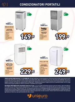 Anteprima del volantino Unieuro volantino Clima valido a partire dal 11/06/2026 | Pagina: 16