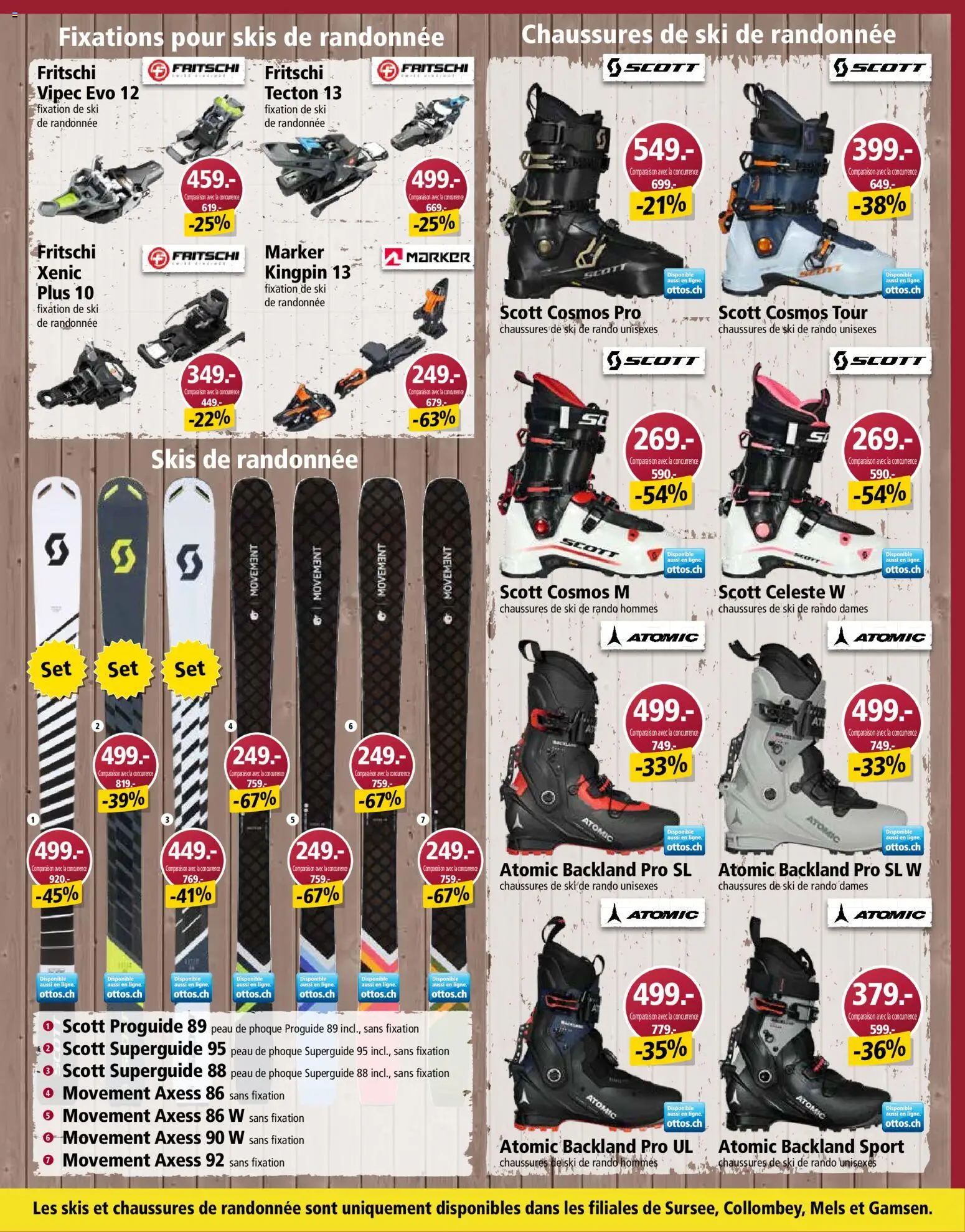 Otto's aktionen Spécial sports d'hiver – gültig ab 19.10.2026 | Seite: 5 | Produkte: Ski