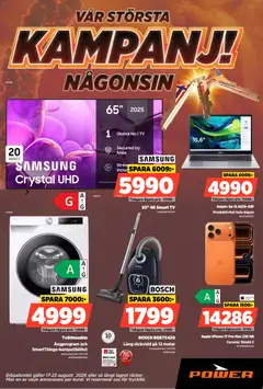 Power erbjudanden - Förhandsvisning av reklamblad från butik Power aktuell från 17/08/2026