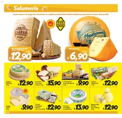 Anteprima del volantino SuperConveniente volantino Caltanissetta, San Cataldo, Avola, Lascari, Milazzo, Barcellona valido a partire dal 11/09/2026 | Pagina: 10 | Prodotti: Formaggio, Formaggio di capra, Grana Padano, Provola