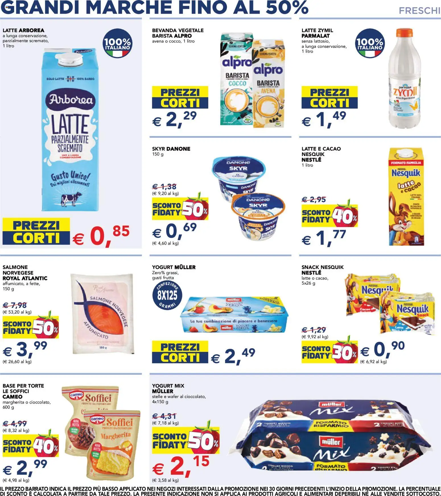 Volantino Esselunga S del 24/09/2026 | Pagina: 3 | Prodotti: Salmone, Latte, Cocco, Cacao