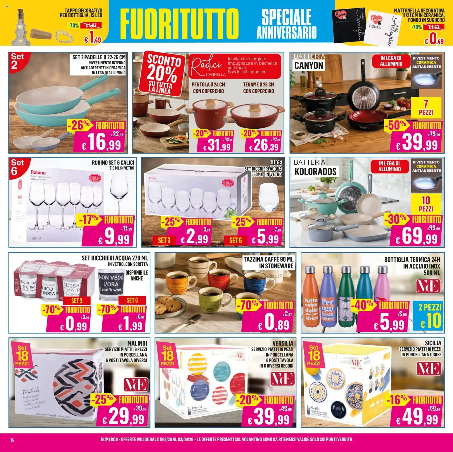 Volantino Satur del 01/08/2026 | Pagina: 14