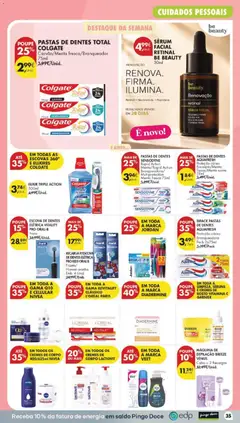 Pré-visualização Pingo Doce folheto válido de 15/09/2026 | Página: 39 | Produtos: Cabo, Escova de dentes, Sérum, Vitamina c