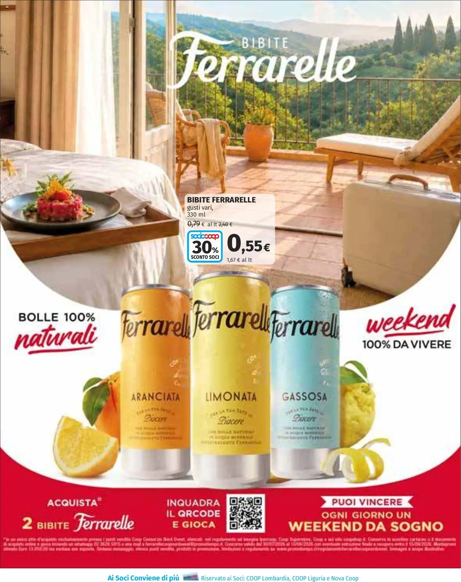 Volantino Ipercoop del 30/07/2026 | Pagina: 35 | Prodotti: Limonata, Bibite, Ferrarelle