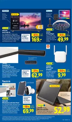 Náhled letáku Lidl Německo leták od 06.07.2026 | Strana: 45 | Produkty: Monitor, Audio, Soundbar, Xiaomi